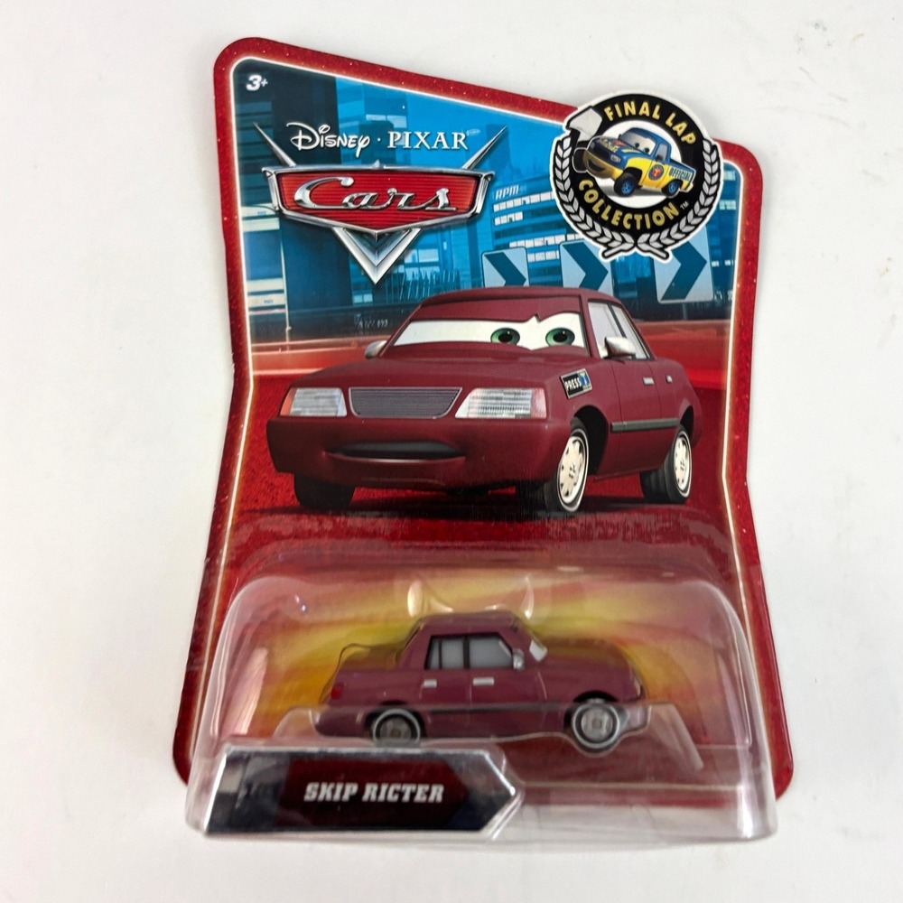 Disney Pixar Cars Skip Richter #103 Final Lap R1955 Mattel Diecast Sealed